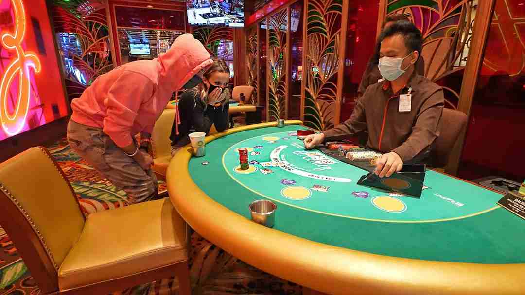 Một trong những trò chơi tại Kampong Som City Casino